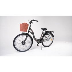 Велосипеды Dorozhnik Aquamarine 350 W 2022 (черный)