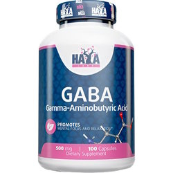Аминокислоты Haya Labs GABA 500 mg 100 cap