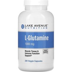 Аминокислоты Lake Avenue Nutrition L-Glutamine 1000 mg 240 cap