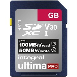 Карты памяти Integral Premium High Speed SDXC V30 UHS-I U3 64&nbsp;ГБ