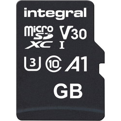 Карты памяти Integral Premium High Speed microSDXC V30 UHS-I U3 128&nbsp;ГБ