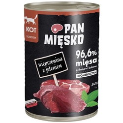 Корм для кошек PAN MIESKO Wet Food Pork with Deer 400 g