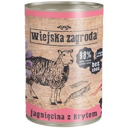 Корм для кошек Wiejska Zagroda Adult Canned Lamb with Krill  400 g