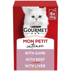 Корм для кошек Gourmet Mon Petit Intense Meat 6 pcs