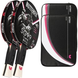 Ракетки для настольного тенниса Butterfly 2x Timo Boll SG99 + 2x Drive Case II