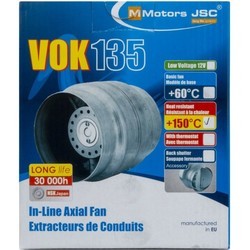 Вытяжные вентиляторы MMotors VOK-T 135/100 (2716)