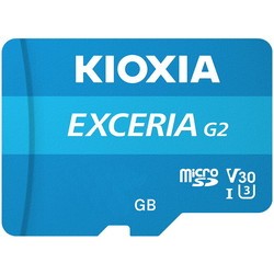 Карты памяти KIOXIA Exceria G2 microSD with Adapter 256&nbsp;ГБ