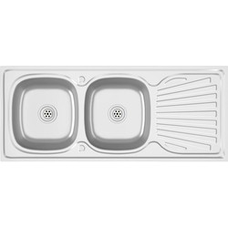 Кухонные мойки VidaXL Kitchen Sink 120x50 147238 1200x500
