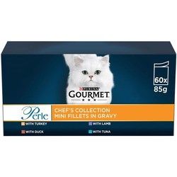 Корм для кошек Gourmet Perle Chef&apos;s Collection in Gravy 60 pcs