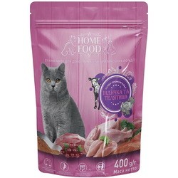 Корм для кошек Home Food Adult British Turkey/Veal  400 g