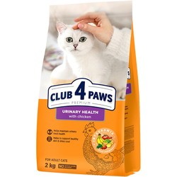 Корм для кошек Club 4 Paws Urinary Health  2 kg