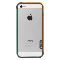 Чехлы для мобильных телефонов Zenus Walnutt Bumper Trio Case for iPhone 5/5S