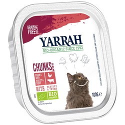 Корм для кошек Yarrah Organic Chunks with Chicken and Beef 100 g