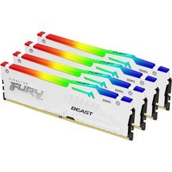 Оперативная память Kingston Fury Beast RGB DDR5 4x32Gb KF556C40BWAK4-128