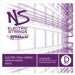 Струны DAddario NS Electric Viola D String Long Scale Medium