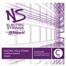 Струны DAddario NS Electric Viola C String Long Scale Medium