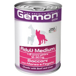 Корм для собак Gemon Adult Canned Medium Breed Beef/Liver 415 g 1&nbsp;шт