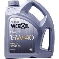 Моторные масла Wexoil Craft 15W-40 4&nbsp;л