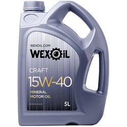 Моторные масла Wexoil Craft 15W-40 5&nbsp;л