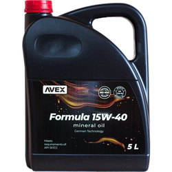Моторные масла AVEX Formula 15W-40 5&nbsp;л