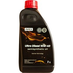 Моторные масла AVEX Ultra Diesel 10W-40 1&nbsp;л
