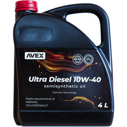 Моторные масла AVEX Ultra Diesel 10W-40 4&nbsp;л
