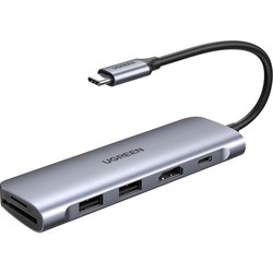 Картридеры и USB-хабы Ugreen UG-70411