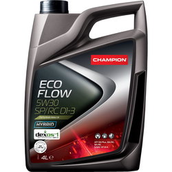 Моторные масла CHAMPION Eco Flow 5W-30 SP/RC D1-3 4&nbsp;л