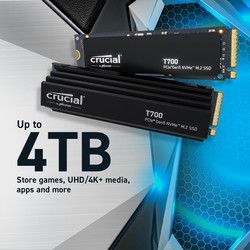 SSD-накопители Crucial T700 CT2000T700SSD5 2&nbsp;ТБ с радиатором