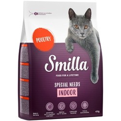 Корм для кошек Smilla Adult Indoor 4 kg