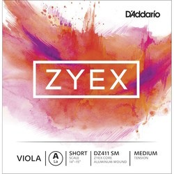 Струны DAddario ZYEX Viola A String Short Scale Medium