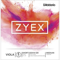 Струны DAddario ZYEX Viola C String Short Scale Medium