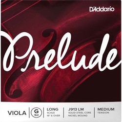Струны DAddario Prelude Viola Single G String Long Scale Medium Tension