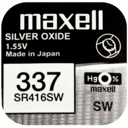 Аккумуляторы и батарейки Maxell 1xSR416SW