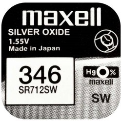 Аккумуляторы и батарейки Maxell 1xSR712SW