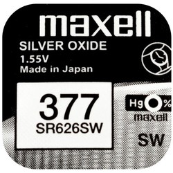 Аккумуляторы и батарейки Maxell 1xSR626SW