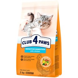 Корм для кошек Club 4 Paws Adult Sensetive Digestion  2 kg