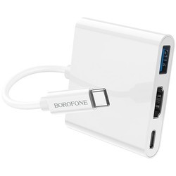 Картридеры и USB-хабы Borofone DH4
