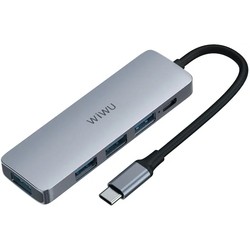 Картридеры и USB-хабы WiWU Alpha 541BC