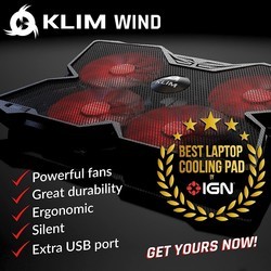 Подставки для ноутбуков KLIM Wind