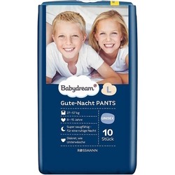 Подгузники (памперсы) Babydream Night Pants L / 10 pcs