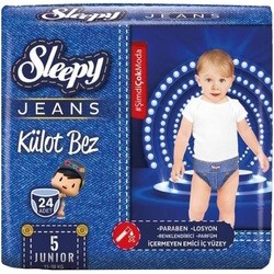 Подгузники (памперсы) Sleepy Jeans Diapers 5 / 24 pcs