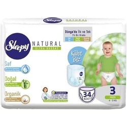 Подгузники (памперсы) Sleepy Natural Diapers 3 / 34 pcs