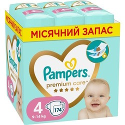 Подгузники (памперсы) Pampers Premium Care 4 / 174 pcs