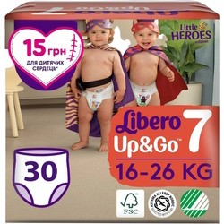 Подгузники (памперсы) Libero Up and Go Hero Collection 7 / 30 pcs