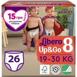 Подгузники (памперсы) Libero Up and Go Hero Collection 8 / 26 pcs