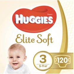Подгузники (памперсы) Huggies Elite Soft 3 / 120 pcs