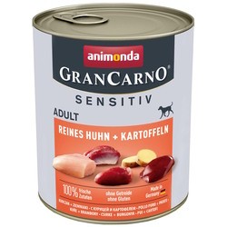 Корм для собак Animonda GranCarno Sensitive Adult Chicken/Potato 800 g