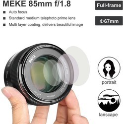 Объективы Meike 85mm f/1.8