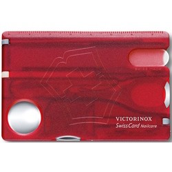 Ножи и мультитулы Victorinox Swiss Card Nailcare (черный)